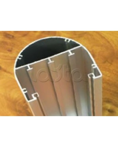 Колонна алюминевая под суппорт (односторонняя) 660мм Экопласт 70166 в Орле Системы лючков и колонн Pintop.ru