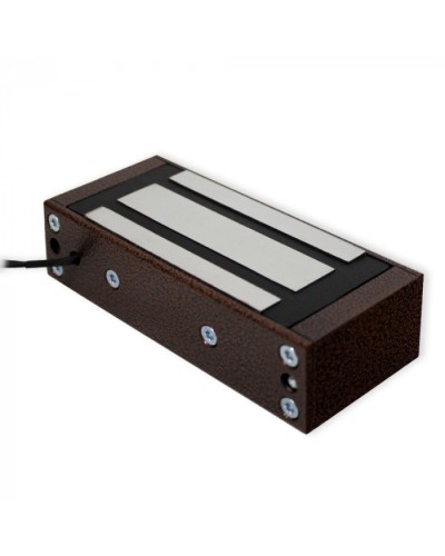 Замок электромагнитный Олевс М1-150 с планкой медный антик в Орле Электромагнитные замки Pintop.ru