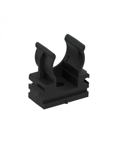 CFQ16 Держатель (клипса) для труб, для монтажного пистолета D16мм, цвет чёрный (10шт) Экопласт (41516-10BL) в Орле Держатели, клипсы, скобы Pintop.ru
