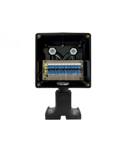 Магнито-Контакт КСГК-3 АЯКС IP66 с кронштейном опорой для крепления на трубу в Орле Распределительные коробки Pintop.ru