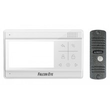 Комплект видеодомофона Falcon Eye Vela + AVC-305 (PAL) Антик (Видеодомофон Vela: дисплей 4,3" TFT; сенсорные кнопки; подключение до 2-х вызывных панелей; OSD меню; питание AC 220В (встроенный БП). Вызывная видеопанель AVC-305 (PAL): накладная, 4х про