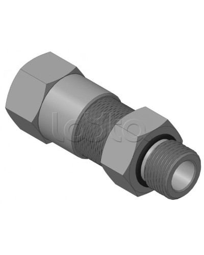 Кабельный ввод для бронированного кабеля с уплотнением внутренней оболочки кабеля резьбой G1/2, внешним диаметром кабеля Dm=14-18 мм и проходным диаметром кабеля d=8-12 мм Спектрон КВБ-18/12-Н-G1/2 в Орле Аксессуары для кабель-канала Pintop.ru