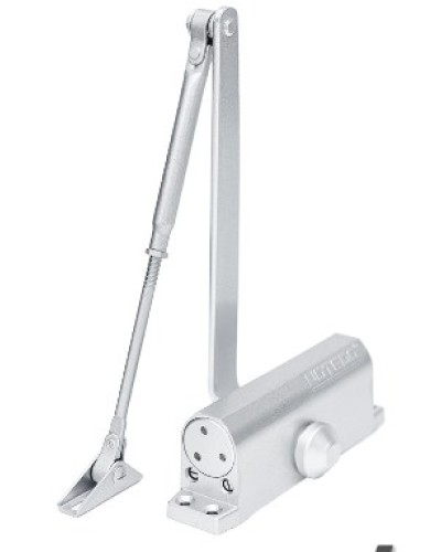 Доводчик NOTEDO DC-090-НО EN4 с ФОП (серебро) в Орле Доводчики Pintop.ru