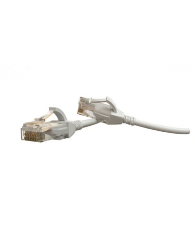 Патч-корд U/UTP Hyperline (PC-LPT-UTP-RJ45-RJ45-C6-1M-LSZH-WH) в Орле Патчкорды (медные) Pintop.ru