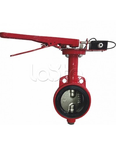 Затвордисковый с ручным приводом с контролем положения УКПЗА Спецавтоматика 3т 150/1,6(Р)-Ф.У3.1-АМК-150v3 в Орле Затворы дисковые Pintop.ru