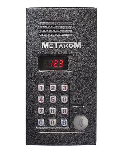Блок вызова домофона Метаком MK2012-MFE в Орле Блоки вызова многоабонентные Pintop.ru