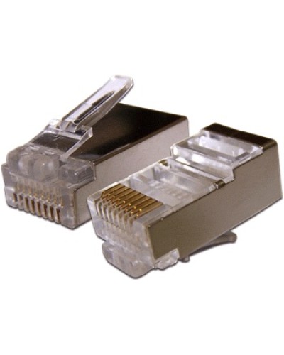 Коннектор RJ45 STP 8P8C, cat.6 TWT TWT-PL45/S-8P8C-6 в Орле Коннекторы и разъемы Pintop.ru