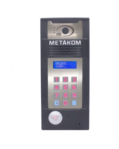 Многоабонентый антивандальный блок вызова со встроенной видеокамерой Метаком MК2018-TMRFGV в Орле Блоки вызова многоабонентные Pintop.ru