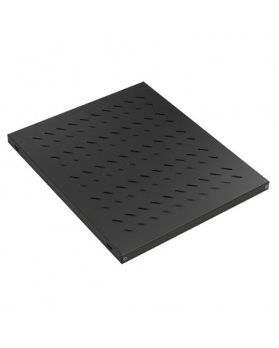 Полка стационар. 19, для шкафов глуб. 600, 370мм, нагрузка 50 кг, чер. Datarex DR-421111 в Орле Полки для шкафов и стоек Pintop.ru