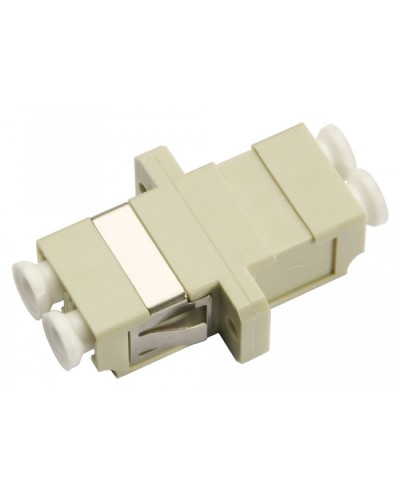 Соединитель проходной LC-LC duplex, MM(для многомодового кабеля) Cabeus DLC-DLC-MM в Орле Проходные адаптеры и розетки оптические Pintop.ru