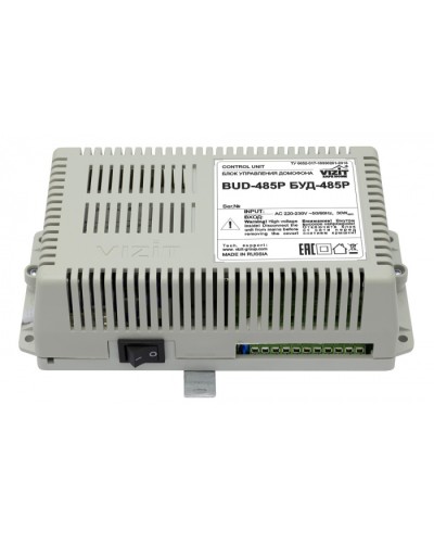 Блок управления домофона Vizit БУД-485Р в Орле Блоки управления многоабонентные Pintop.ru