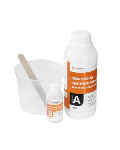 Компаунд силиконовый электроизоляционный в бутылях (500г/уп) Промрукав (PR08.22657) в Орле Аксессуары для лотков Pintop.ru