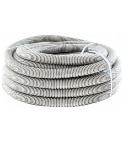 Труба гофр. ПНД HF 50 мм с зондом лёгкая серый (15 м) ОКЛ Экопласт 20150HF в Орле Труба гофрированная Pintop.ru