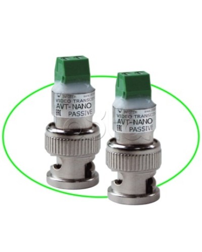 Комплект пассивных приемопередатчиков ИНФОТЕХ AVT-Nano Passive XL в Орле Видеоусилители, Модуляторы, Делители Pintop.ru