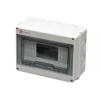 Шкаф настенный, 12-13 модулей, IP65 Экопласт 46412