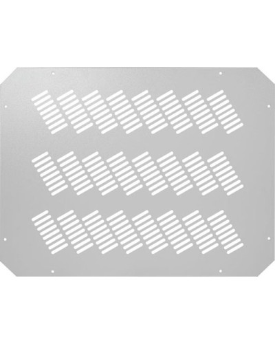 Заглушка проема вентиляторного блока, перфорированная TLK TLK-BLNK-FAN-P-GY в Орле Полки для шкафов и стоек Pintop.ru