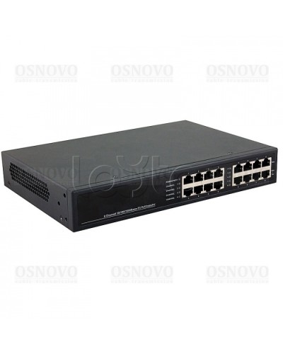 PoE-инжектор Gigabit Ethernet на 8 портов OSNOVO Midspan-8/150RG в Орле Блоки питания для кожухов и камер Pintop.ru