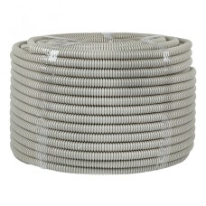 Труба гофр. ПВХ с протяжкой d16 мм (100 м) серая EKF-Plast (tg-z-16)