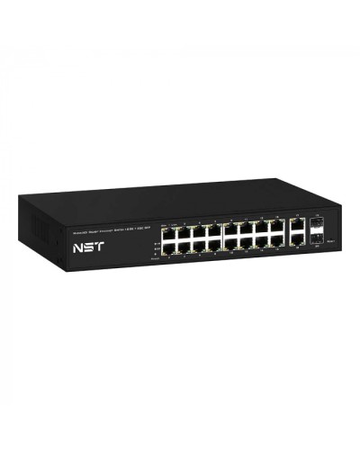 Управляемый (L2+) коммутатор Gigabit Ethernet на 18 RJ45 + 2 GE SFP порта NST NS-SW-18G2G-L в Орле Коммутаторы Pintop.ru