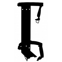 Кронштейн ПОЖТЕХНИКА КТР-10/12 на 2 ремнях (d180-185) для ОП/ОВП-10, ОП-12