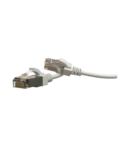 Патч-корд S/FTP Hyperline (PC-LPT-SFTP-RJ45-RJ45-C6-2M-LSZH-WH) в Орле Патчкорды (медные) Pintop.ru