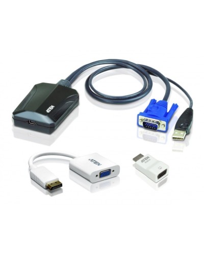 KVM переключатель ATEN CV211CP-AT в Орле Системы видеонаблюдения Pintop.ru