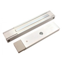 Электромагнитный замок с датчиком состояния двери ALeko ALM-300P (24В серый)