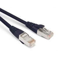 Патч-корд экранированный Hyperline PC-LPM-STP-RJ45-RJ45-C6-10M-LSZH-BK